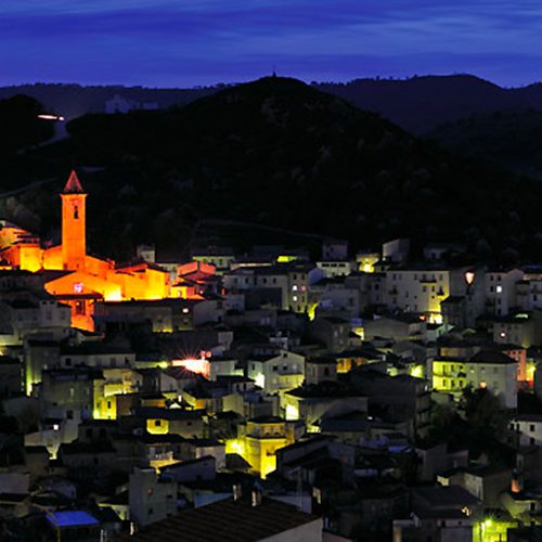 Panorama del paese di Bitti (Nuoro)
Overview of the Bitti village (Nuoro)