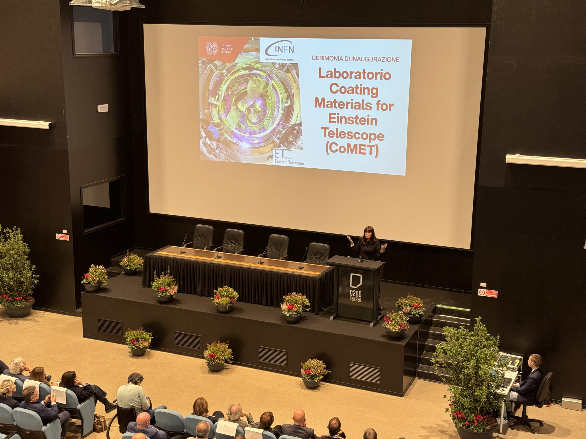 FONDAZIONE CARIPARO STEPS IN FOR THE COMET LABORATORY: A VIRTUOUS ...